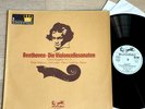 RADU ALDULESCU cello sonatas BEETHOVEN 1960s ED1 white EURODISC 2LP MINT