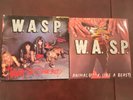 W.A.S.P. (WASP) Original 1984 LP's - I Wanna Be Somebody & Animal (12