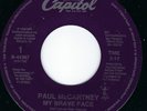 Beatles/McCartney RAREST NOS NM 3:17 DARK PURPLE LABEL MY BRAVE FACE/PIC SLEEVE