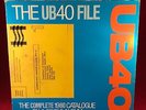 The UB40 File 1985 UK double vinyl LP Food For Thought king Signing off original
