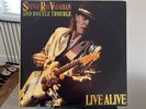 Stevie Ray Vaughan And Double Trouble  Live Alive Vinyl Record Original US VG+++