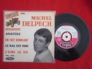 MICHEL DELPECH ANATOLE 45 TOURS EP VINYLE 1963 LANGUETTE PREMIER EP