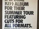 KISS SPECIAL ALBUM FOR THEIR SUMMER TOUR 1976 RADIO PROMO VINYL EP DESTROYER