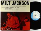Milt Jackson - With Thelonious Monk Quintet LP - Blue Note Mono DG RVG Ear LEX