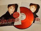 Justin Bieber - Under the Mistletoe Rare Red Glitter LP Christmas Vinyl