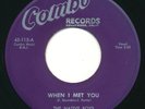 NATIVE BOYS - When I Met You / Tears - COMBO - Doo Wop 45
