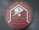 Tango Manuel Pizarro Valencia Segundo French 78RPM Salabert 1007