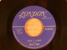 Billy Fury  Don't Jump/I'd Never Find Another You  RARE Rockabilly, Popcorn