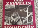 Led Zeppelin Acoustically 7 Inch Vinyl Record Rare In Brilliant Condition