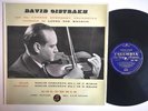 OISTRAKH MATACIC: Bruch Prokofiev Viomin Concerto Columbia 33CX 1268