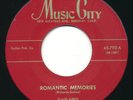 GAYLARKS - Romantic Memories / Lil Dream Girl - MUSIC CITY - Doo Wop 45