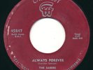 SABERS - Always Forever / Cool Cool Christmas - CAL-WEST - Doo Wop R&B 45