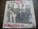 Stray Cats - it's the/you don't believe me  SUPER RARE EP BOLIVIA
