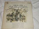 Autographed Virgil Fox Record Album John Wanamaker Organ LP Vinyl Signed Command