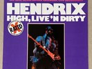 High, Live ‘N Dirty 1978 Jimi Hendrix Colored Vinyl