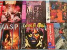 [6 titles] W.A.S.P., Cinderella, David Lee Roth RARE Promo - Japan vinyl w/OBI..