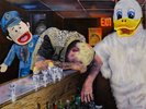 Lil Ugly Mane - Volcanic Bird Enemy 2LP (Limited Edition, Clear, Tour Exclusive)