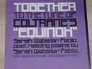 Sarah Webster Fabio - Together to the Tune of Coltrane's Equinox FL9715 VINYL LP