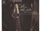 AGNETHA von ABBA: Geh' mit Gott / Tausend Wunder CBS 7