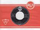 Billy Regis - Stop / I Love You Much Too Much - Deutsche Rca 1956 Musterplatte