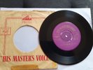 Elvis Presley's HMV 45 7MC I WANT YOU I NEED YOU/MY BABY LEFT ME  VG 1956 GOLD