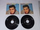 ELVIS PRESLEY / LOVING YOU 45 rpm Records Vol I & II Picture Cardboard Sleeves