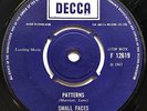 SMALL FACES    PATTERNS    SUPER RARE MOD CLASSIC    1st PRESSING NICE COPY