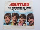 THE BEATLES  ORIG 1967  U.S.A.   ALL YOU NEED IS LOVE   PICTURE SLEEVE EXCELLENT