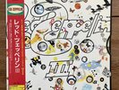Led Zeppelin 3 III Japan Japanese AMJY 2002 LP Vinyl OBI insert + Bonus Program