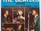 THE BEATLES-CAPITOL 5651-PAPERBACK WRITER-RAIN-45RPM-1966 W/PICTURE SLEEVE CLEAN