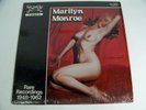 Marilyn Monroe 24 Rare Recordings 1948-1962 + Kennedy Birthday Song Vinyl Record