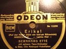 ORIGINAL ERIKA WW2 78RPM RECORD MUSIKKORPS GERMAN GERMANY MILITARY WEHRMACHT