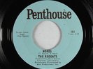 Garage Mod Psych Fuzz 45 - Regents - Words - Penthouse - VG+