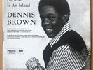 DENNIS BROWN - No Man Is An Island - Vinyl LP Album - Studio One - REGGAE
