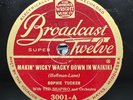 Jazz-78 RPM-Sophie Tucker-Makin' Wicky Wacky Down In Waikiki/What Good Am I-E-