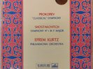 ASD 263 Prokofiev Sym No 1 Classical & Shostakovich Sym No 1 Philharmonia Kurtz