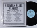 COUNTRY BLUES CLASSICS VOL. 1 Various Artists BLUES CLASSICS 5 LP VG+ SHRINK y