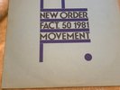 New order movement vinyl early 80's played once   Take a look thick vinyl