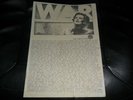 CRASS - ORIG 1980's  GIG FLYER HANDOUT WAR POSTER PUNK ROCK A4 THE MOB FLUX VG