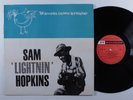 SAM 'LIGHTNIN' HOPKINS The Rooster Crowed In England 77 LP uk y