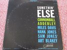 CANNONBALL ADDERLEY Something Else LP 1972 pressing BLUE NOTE jazz