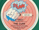 THE CURE -A Forest 6:42-  Mispress Australian/NZ Green Vinyl 12