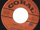 Rockabilly-3 Johnny Burnette Trio  45s on Coral  61651, 61719 and 61758