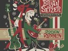 The Brian Setzer Orchestra LP Rockin' Rudolph / Green Vinyl / Stray Cats
