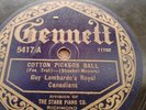 78 RPM Guy Lombardo GENNETT 5417 Cotton Picker's Ball / Mama's Gone Goodbye