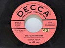 Buddy Holly Decca Promo 45 VG+ That'll Be The Day, Rock Around With Ollie Vee