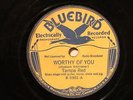 BLUES TAMPA RED MISSISSIPPI SARAH Worthy Of You BUFF BLUEBIRD 5981  JUG