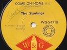 STARLINGS 45: COME ON HOME b/w M.REDWAY - BAD TO ME AUSSIE W&G 1710 EX+/EX+ 1963