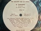 IL TABARRO EJS 193 THE GOLDEN AGE OF OPERA PRIVATE RARE VTG