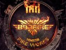 BONFIRE - Fireworks MMXXIII - Lim. Gatefold-Clear-Orange-Vinyl-LP - 884860497114